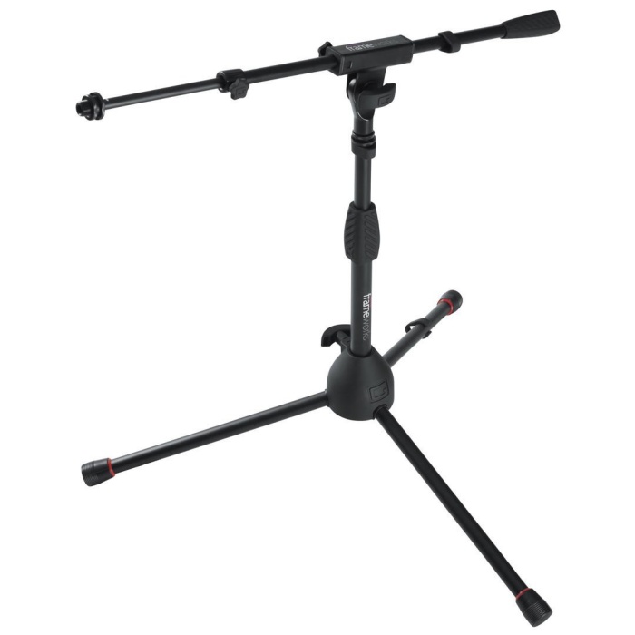 Gator Frameworks 07 0022 GFW-MIC-2621 Kısa Tripod Mikrofon Standı | Bas Davul ve Amfi Mikrofoni İçin İdeal